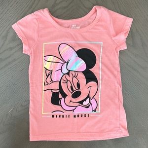 3/$15~ Disney girls Minnie Mouse size 3/4 t-shirt